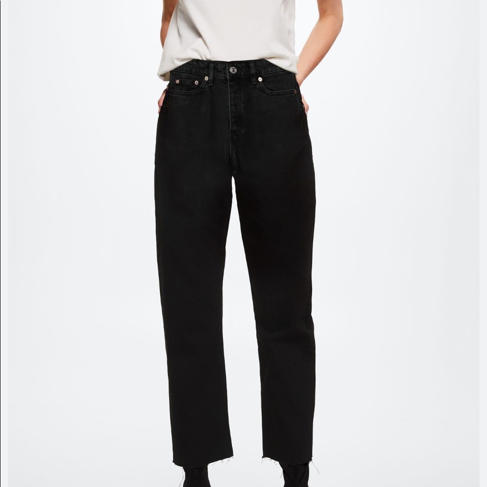 MANGO Havana jeans in black